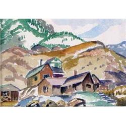 Lawrence Barrett, Watercolor, Broadmoor Academy