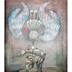 Archie Musick, Tempera on Panel, Brooadmoor Academy