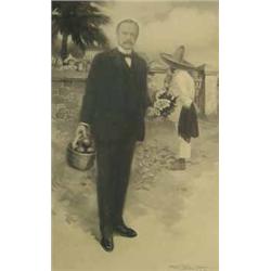 Frank Tenney Johnson, Gouache