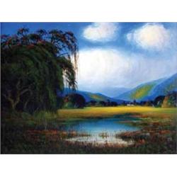 James Everett Stuart, Oil on Board