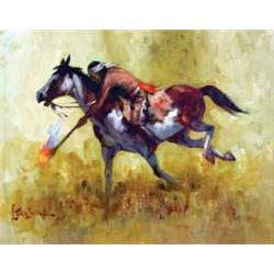 Lyle Tayson Sr., Oil on Canvas