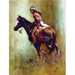 Lyle Tayson Sr., Oil on Canvas