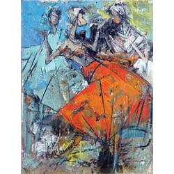 Vladan Stiha, Oil on Wood