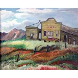 Ernestine Parsons, Oil on Canvas, WPA