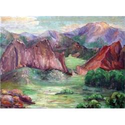 Gertrude M. Vliet, Oil on Canvas