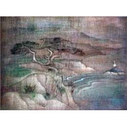 Archie Musick, Tempera on Panel, Brooadmoor Academy