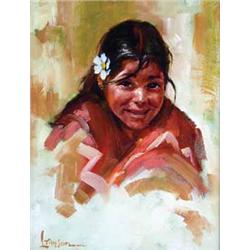 Lyle Tayson Sr., Oil on Canvas