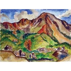 Tabor Utley, Watercolor, Broadmoor Academy