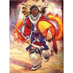 Guadalupe Apodaca, Oil on Canvas