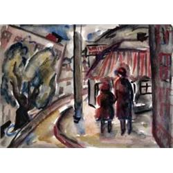 Marian Cronk, Watercolor, WPA