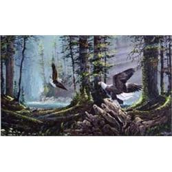 Ted Blaylock, Oil on Board