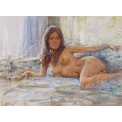 Jimmy Abeita, Oil on Canvas