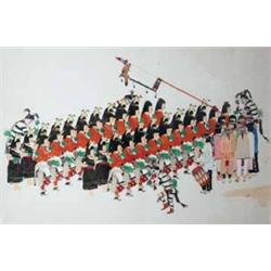 Awa Tsireh (Alsonso Roybal) Gouache