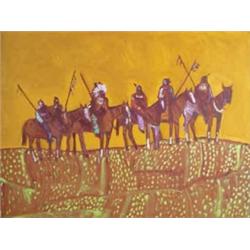 Jimmy Lee Brown, Oil on Canvas