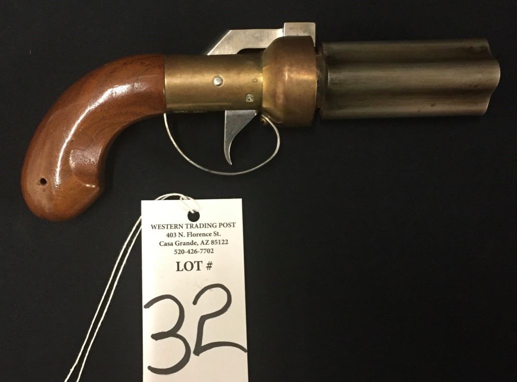 Black Powder Pepperbox Pistol (CMC)