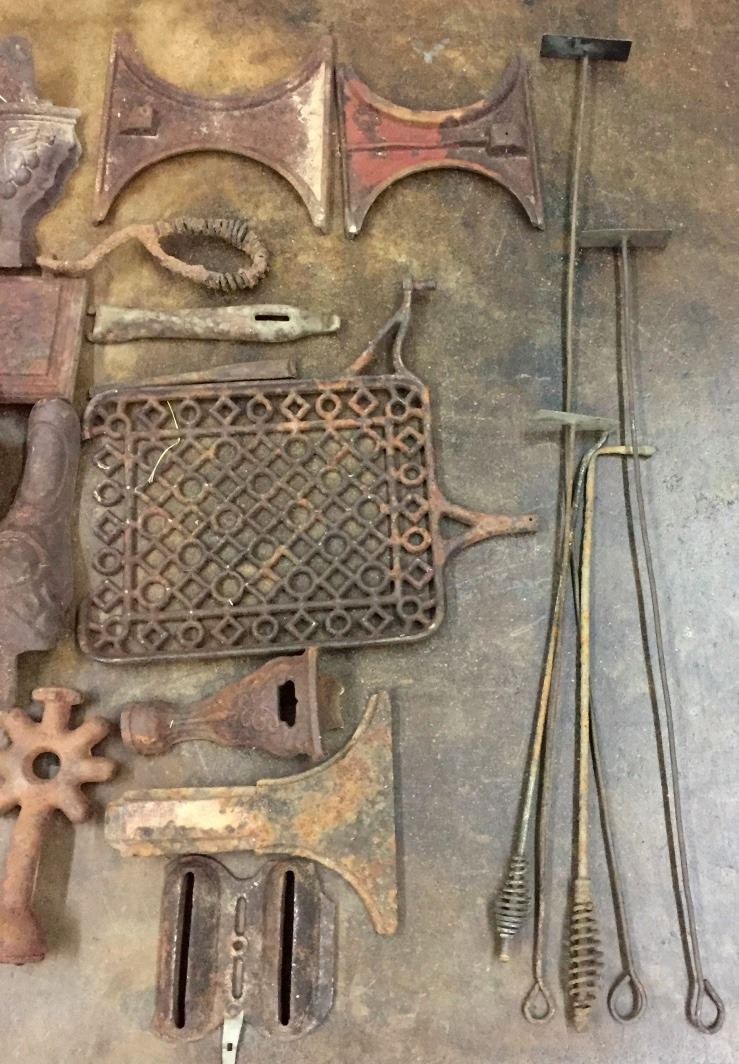 Antique Stove PartsAccessories Relics Museum