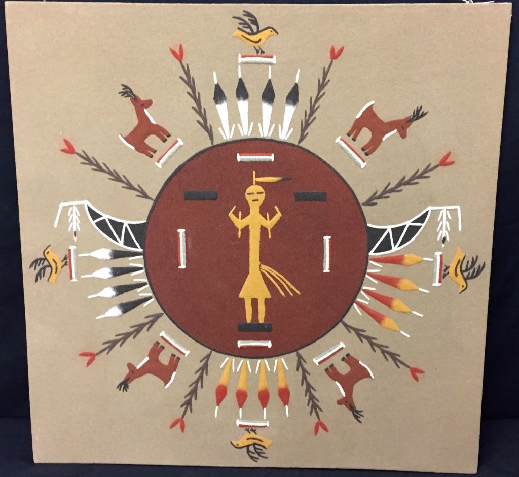 Large Original Navajo Sand Painting