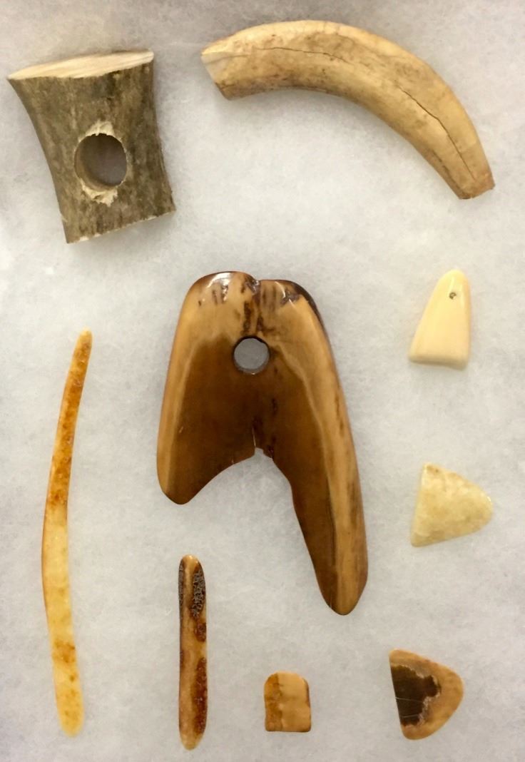 Group of Antique Ivory Tools etc.
