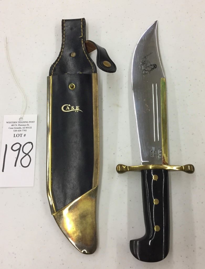 Case XX 1836 Bowie Knife With Sheath