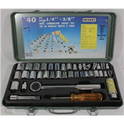 SMALL 1/4" & 3/8" SOCKET SET