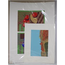 LOT OF 3 LIMITED EDITION ART SIGNED