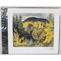 AUTUMN ON THE YORK BY A.J.CASSON (GROUP OF SEVEN)