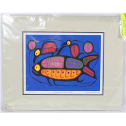 SWIMMING IN THE RIVER OF LIFE BY NORVAL MORRISSEAU
