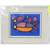 Image 1 : SWIMMING IN THE RIVER OF LIFE BY NORVAL MORRISSEAU