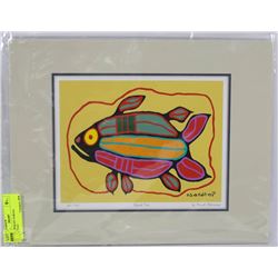 SACRED FISH BY NORVAL MORRISSEAU