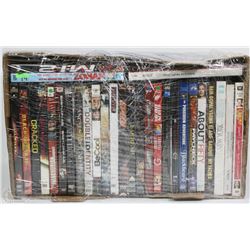 30 ASSORTED DVD'S