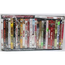 30 ASSORTED DVD'S