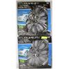 Image 1 : LOT OF TWO KT 15" 2PK WHEEL COVERS
