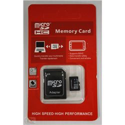 NEW 32GB MICRO SD CARD WITH ADAPTOR