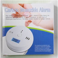 NEW CARBON MONOXIDE ALARM