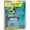 Image 1 : 50 PCS NEW DISPOSABLE GILLETTE SENSOR 2 PLUS