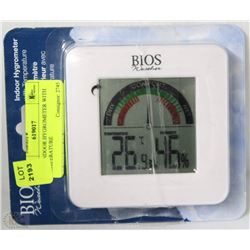 BIOS INDOOR HYGROMETER WITH TEMPERATURE