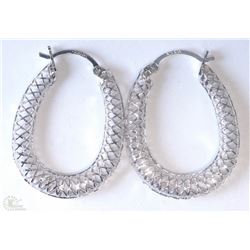 #2-STERLING SILVER EARRINGS