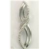 Image 1 : #21-STERLING SILVER DIAMOND PENDANT