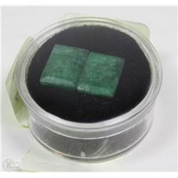 #56- NATURAL GREEN EMERALD 14CT