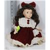 Image 1 : VINTAGE MUSICAL PORCELAIN DOLL
