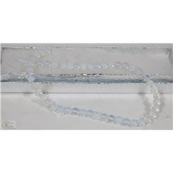 #35-SRI LANKA MOON STONE LOOSE BEAD NECKLACE