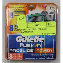 GILLETTE FUSION PROGLIDE 8 CARTRIDGES