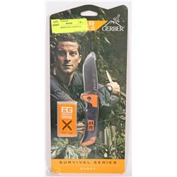 NEW GERBER SCOUT SURVIVAL KNIFE