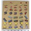 Image 1 : SHEET OF ASSORTED RAILWAY PINS