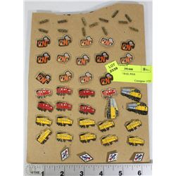 SHEET OF CN RAIL PINS