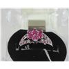 Image 1 : #83- RED RUBY .925 STERLING SILVER RING