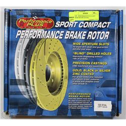 NEW - PERFORMANCE PLUS LEFT BRAKE ROTOR GD 816L