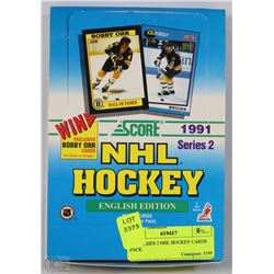 1991 SERIES 2 NHL HOCKEY CARDS PACK