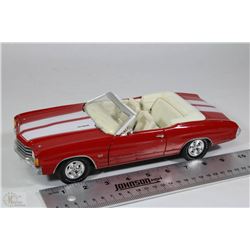 1972 CHEVROLET CHEVELLE DIE CAST 1:18