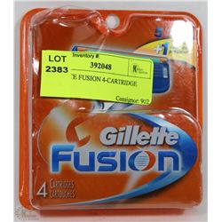 GILLETTE FUSION 4-CARTRIDGE PACK